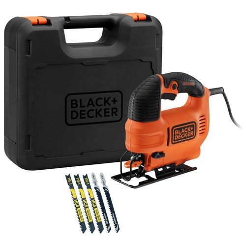 Black decker jigsaw 500w - black,