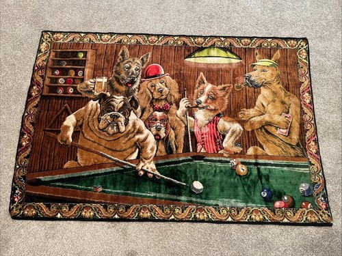 Vintage 70s dogs - 70s, pool