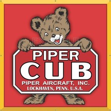 Piper cub bear aircraft - piper,