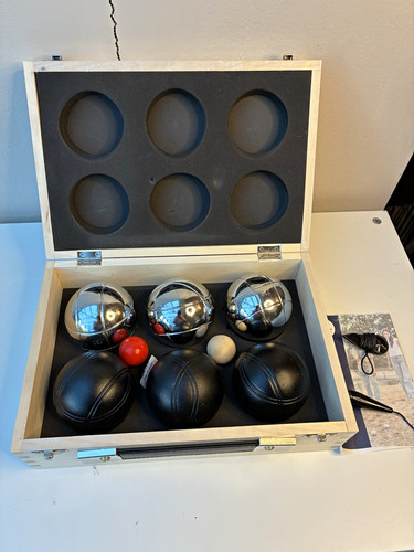 Jeu boules petanque set - de,