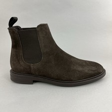 Marks & Spencer Autograph Brown Suede Pull On Chelsea Formal Dealer Boots 41 UK7