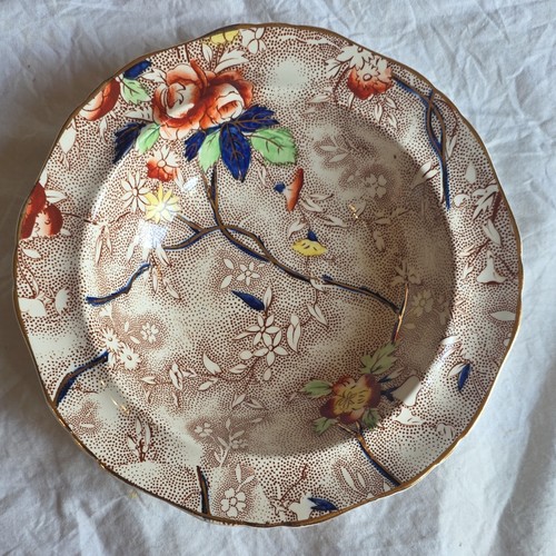 Antique corona ware rosetta - antique,