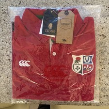 BRAND NEW  British Irish Lions Canterbury Rugby Union Shirt Size L