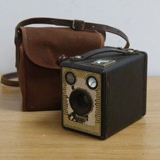 Kodak Brownie SIX-20 Camera Model C 620 Roll Film & Case