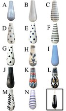 Ceramic lightpulls, bathroom