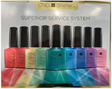 CND Shellac Superior Service System ~THE COMPLETE STARTER KIT~