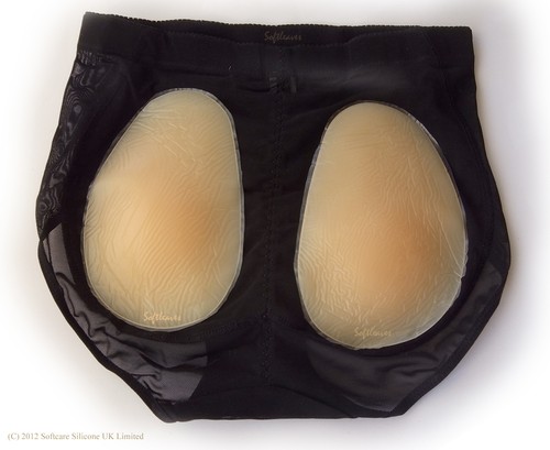 Silicone buttock padded bum - buttock,