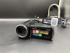 JVC Everio Full HD Camcorder 40x Zoom Model GZ-HM435BEK - Bundle - Fully Tested