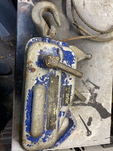 Tractel tirfor tu16 wire - tirfor,