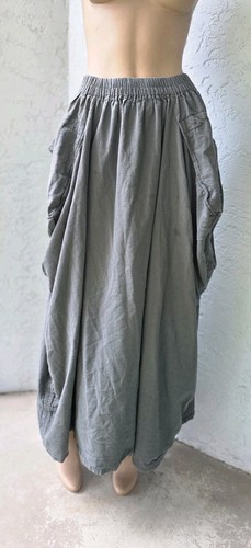 Thaluta maxi skirt grey - maxi,