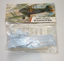 1960s Airfix 1/72 scale Hannover CL.IIIa (bagged kit)