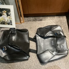Vintage Faux Black Leather