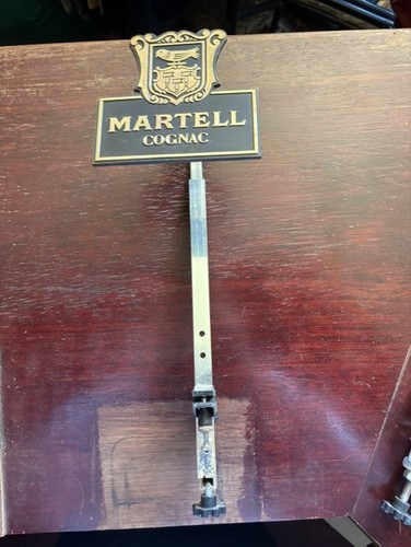 Vintage martell cognac bottle - martell,