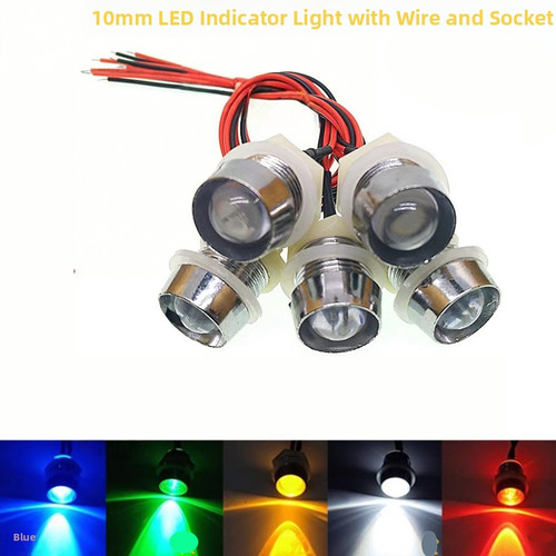 12v led indicator light 10mm - indicator,