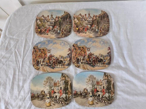 Fox hunting placemats - fox,