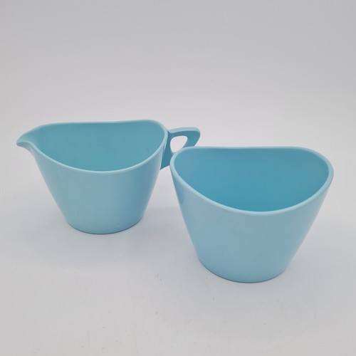 Retro melamine sugar bowl - retro,