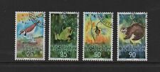 LIECHTENSTEIN 1989 ENDANGERED ANIMALS Set of 4v. (SG955/8) *USED/CTO*