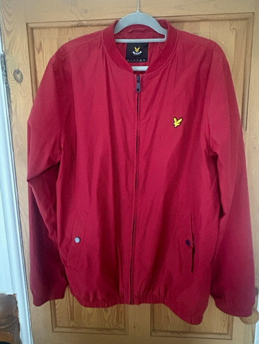 Lyle scott mens red cotton - mens,