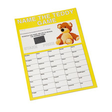 A4 40 SPACE NAME THE TEDDY