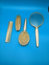 Vintage Regent dressing table grooming vanity set clothes brush comb mirror