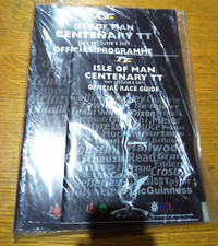 SEALED ISLE OF MAN CENTENARY TT OFFICIAL PROGRAMME AND RACE GUIDE 2007