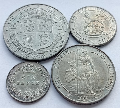 Matte proof 1902 edward vii - proof,