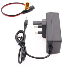Battery Charger 2AH Output with Adapter Lead For Waverunner MK4 Atom Bait Boat