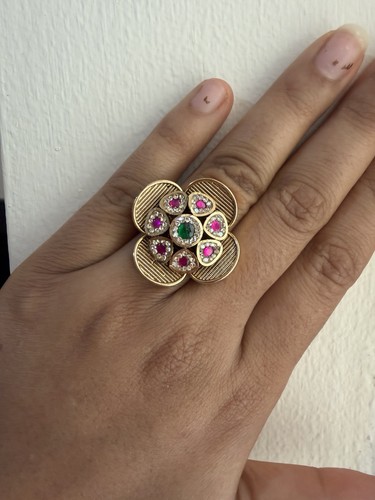 Royal cocktail kundan stone - royal,