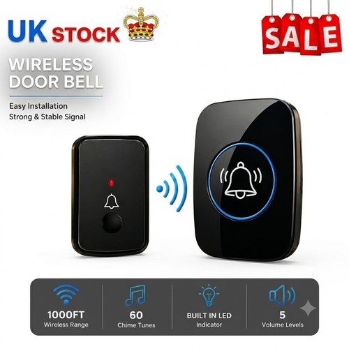 Loud wireless doorbell plug - loud,