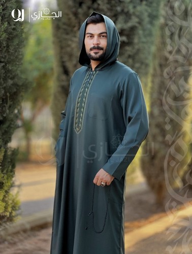 Aljazi moroccan thobe for men - thobe,