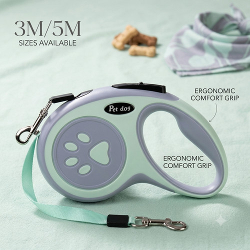 Retractable dog lead - retractable,