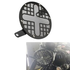 Gray headlight grille - 1x, mesh