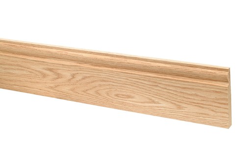 Solid oak skirting torus - solid,