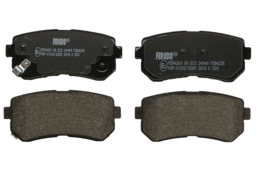 Brake pads set - , rear