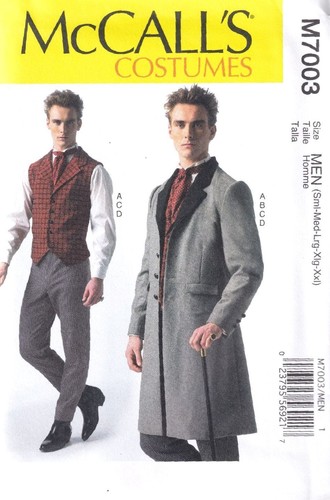 Mccalls 7003 mens costumes - 7003,