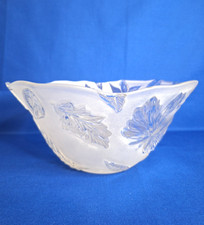 Vintage Frosted Glass Fruit