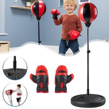 Punching bag with - bag, stand