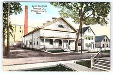 Cape Cod Cold Storage Co Provincetown Massachusetts Postcard D473