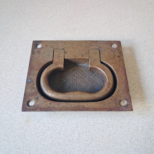 Solid bronze brass flush - bronze/brass,