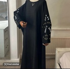 Embellished Butterfly Abaya.