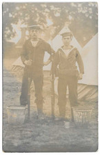 Real Photo Postcard Two Rifle
