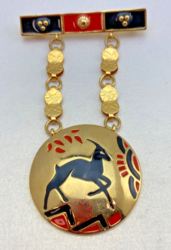 Signed butler wilson - &, enamel