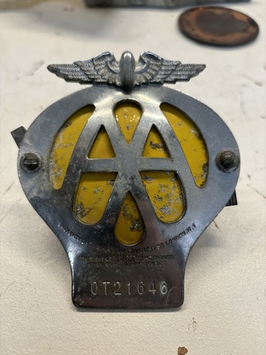 Vintage classic car grill - aa,