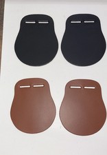 Pair LEATHER BUCKLE GUARDS 1