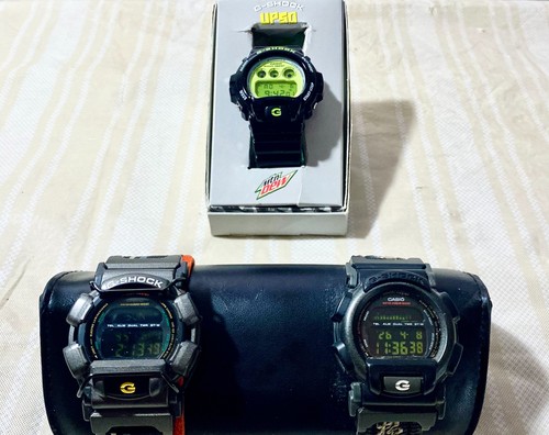 Shock watch collection - g-shock, 3-watch