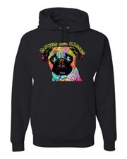 Pugs and Kisses Cute Neon
