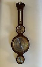 HOWARD MILLER Barometer Thermometer Hygrometer Clock Weather Station 612-718 Wal