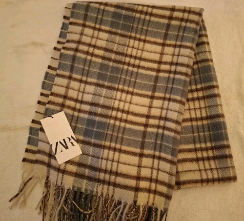 Nwts zara knit pattern plaid - nwts,