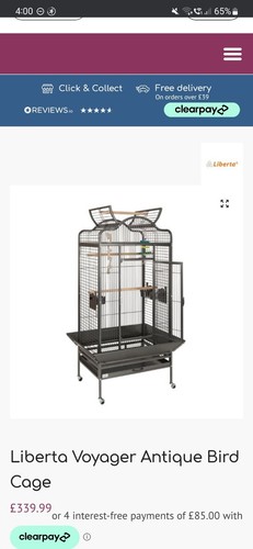 Bird cage used - bird,