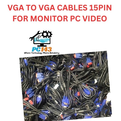 Joblot 100 vga - x, cables